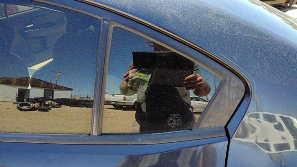 2015-2021 Subaru Wrx Driver Left Rear Vent Window Back Door Glass With Frame Oem — photo 4