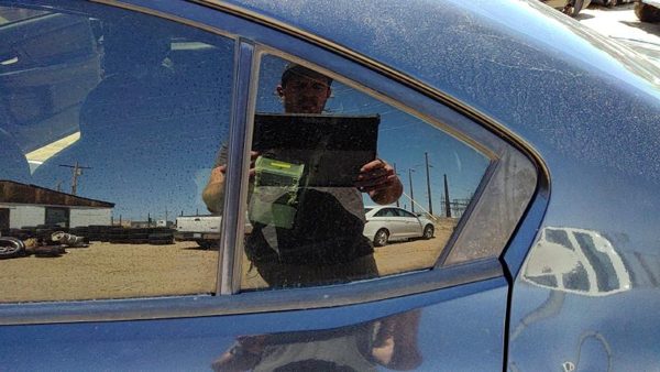 2015-2021 Subaru Wrx Driver Left Rear Vent Window Back Door Glass With Frame Oem — photo 3