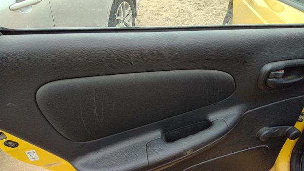 2004-2005 Dodge Neon Driver Left Rear Door Trim Panel With Switches Back Gray — photo 3