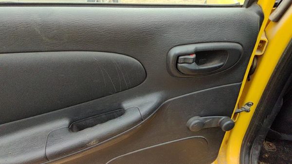2004-2005 Dodge Neon Driver Left Rear Door Trim Panel With Switches Back Gray — photo 5