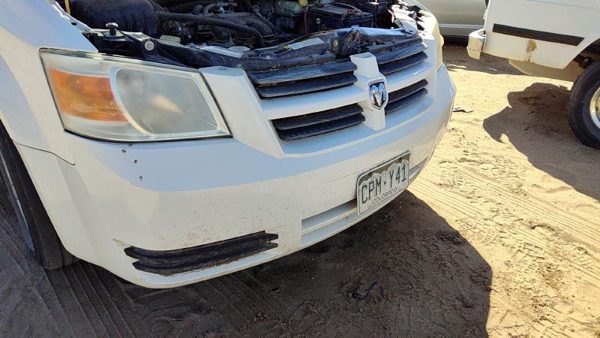 2008-2010 Dodge Grand Caravan Front Bumper Cover Assembly Oem White Pw1 — photo 6