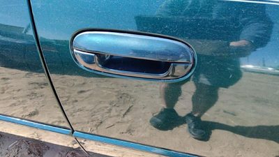 1998-2004 Cadillac Seville Passenger Right Front Outside Door Handle Oem Green