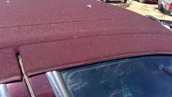93 Cadillac Fleetwood Passenger Right Front Moulding From Door Trim Strip Maroon — photo 7
