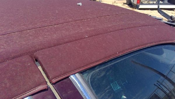 93 Cadillac Fleetwood Passenger Right Front Moulding From Door Trim Strip Maroon — photo 8