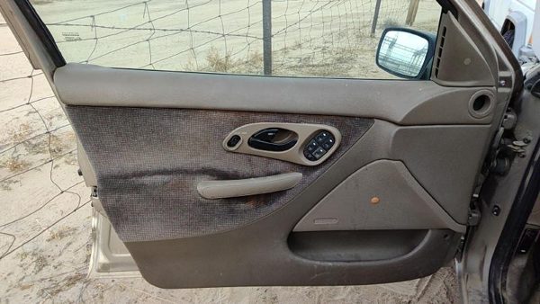 95-97 Ford Contour Driver Left Front Door Trim Panel With Master Switch Ul Tan — photo 2