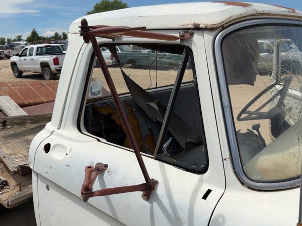 1967-1972 Ford F350 Passenger Right Side Mirror Frame Door Mounted Oem — photo 5