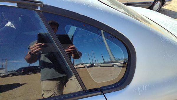 2000-2004 Subaru Legacy Driver Left Rear Quarter Glass Back Side Window Sedan — photo 3