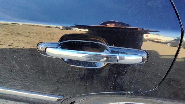 2001-2005 Hyundai Xg350 Driver Left Rear Outside Door Handle Oem Back Black — photo 3