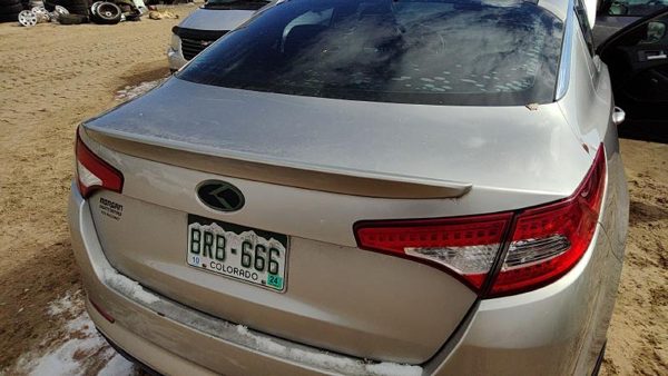 2013 Kia Optima Trunk/decklid/hatch/tailgate Satin Metal Stm — photo 5