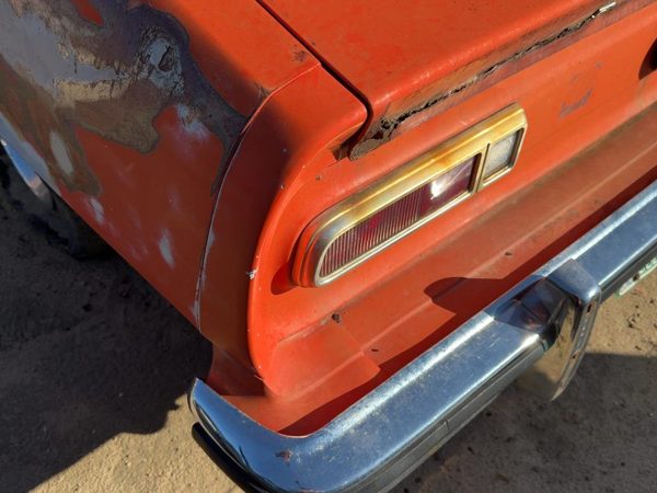 1974-77 Ford Maverick 2-Door Driver Left Rear Quarter Panel Extension Orange OEM — photo 3