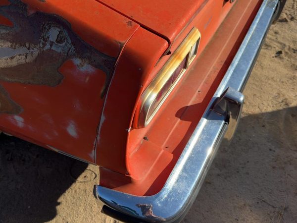 1974-77 Ford Maverick 2-Door Driver Left Rear Quarter Panel Extension Orange OEM — photo 4