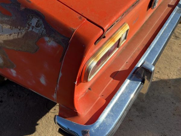 1974-77 Ford Maverick 2-Door Driver Left Rear Quarter Panel Extension Orange OEM — photo 5