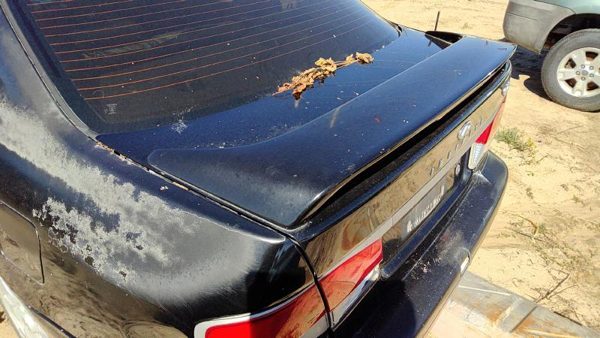 2002 INFINITI G20 Trunk/decklid/hatch/tailgate KH3 Black — photo 3
