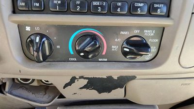 99-02 Ford Expedition Temperature Control Module In Dash Heater Ac Head Unit Oem
