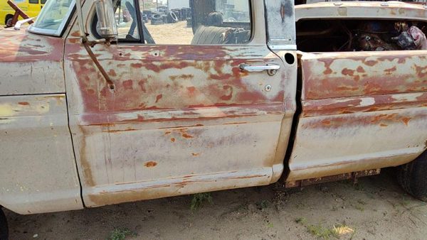 1969 Ford F100 Front Door LH Brown — photo 5