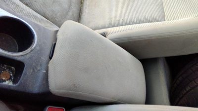 2013-2015 Nissan Rogue Center Console Lid Only Oem Arm Rest Fold Down Gray K
