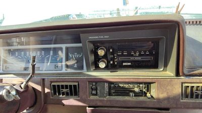 1985-1996 Olds Ciera Trim Bezel Around Speedometer Oem Dash Surround Panel Red