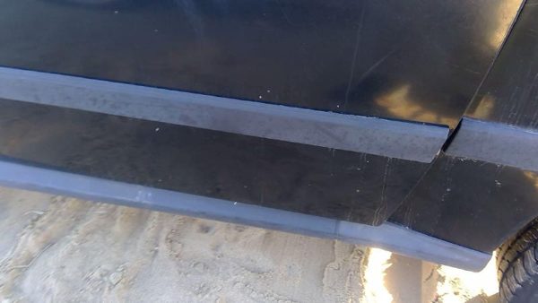 1996 Geo Tracker Driver Left Front Moulding From Door Oem Trim Strip Black — photo 3
