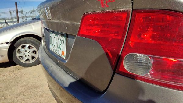 2008 Honda Civic Trunk/decklid/hatch/tailgate Gy Galaxy Gray 68500SNEA90ZZ — photo 6