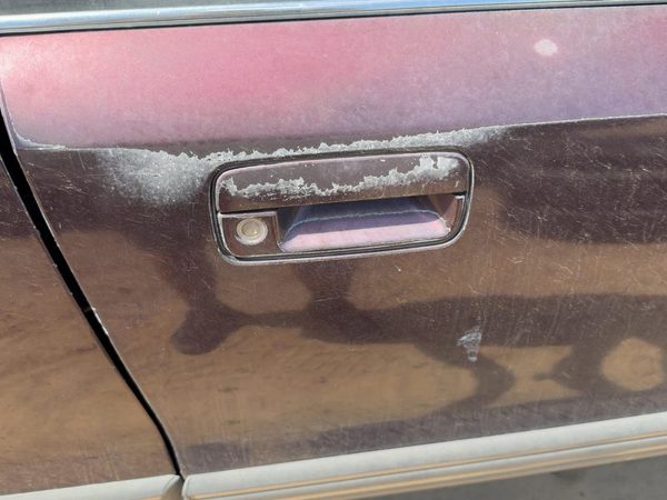 1991-1999 Olds Eighty Eight Passenger Right Front Outside Door Handle Oem Maroon — photo 4