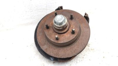 92-93 Ford Van E150 Driver Left Front Spindle Steering Knuckle With Wheel Hub