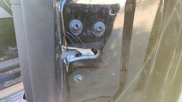 2007-2017 Ford Expedition Passenger Right Front Door Latch With Rods/Cables Oem — photo 1
