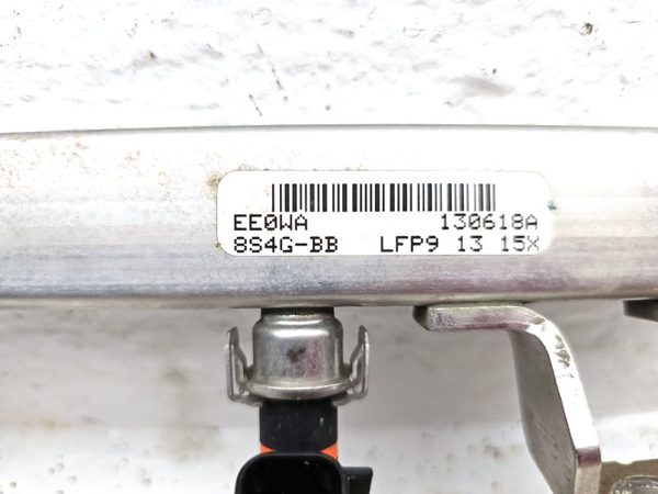 13-20 Ford Fusion Complete Fuel Rail With Injectors Set Loaded Oem 2.0L Hybrid — photo 4