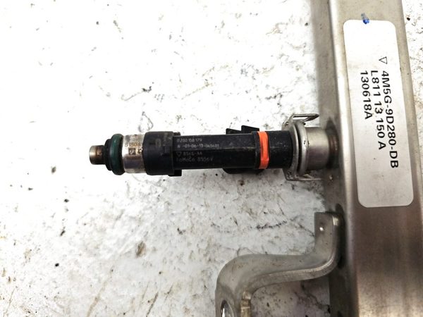 13-20 Ford Fusion Complete Fuel Rail With Injectors Set Loaded Oem 2.0L Hybrid — photo 7