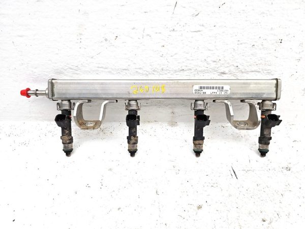 13-20 Ford Fusion Complete Fuel Rail With Injectors Set Loaded Oem 2.0L Hybrid — photo 1