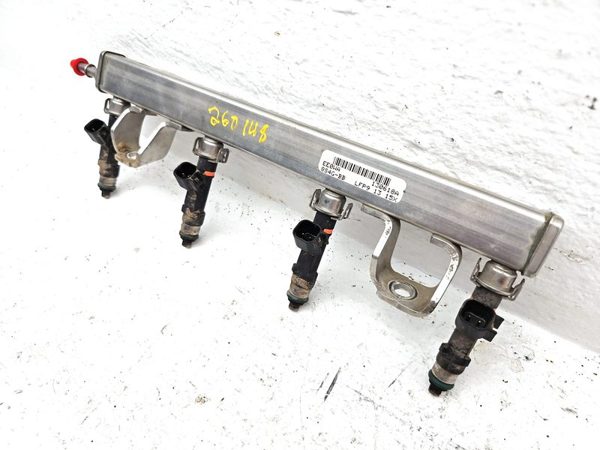 13-20 Ford Fusion Complete Fuel Rail With Injectors Set Loaded Oem 2.0L Hybrid — photo 3