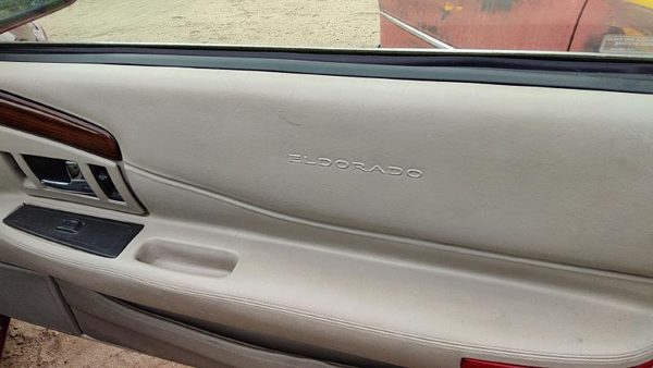96-02 Eldorado Passenger Right Front Door Trim Panel With Switches Shale 155 — photo 3