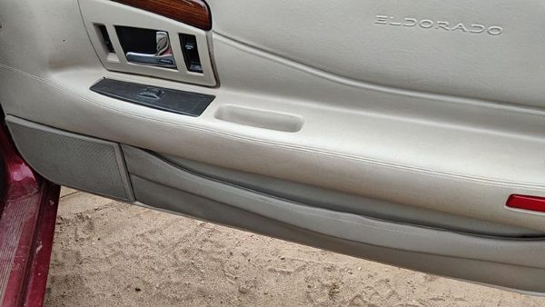 96-02 Eldorado Passenger Right Front Door Trim Panel With Switches Shale 155 — photo 8