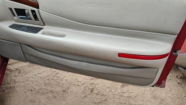 96-02 Eldorado Passenger Right Front Door Trim Panel With Switches Shale 155 — photo 9