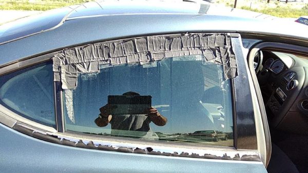 2004-08 Pontiac Grand Prix Passenger Right Rear Side Window Door Glass Oem Back — photo 1