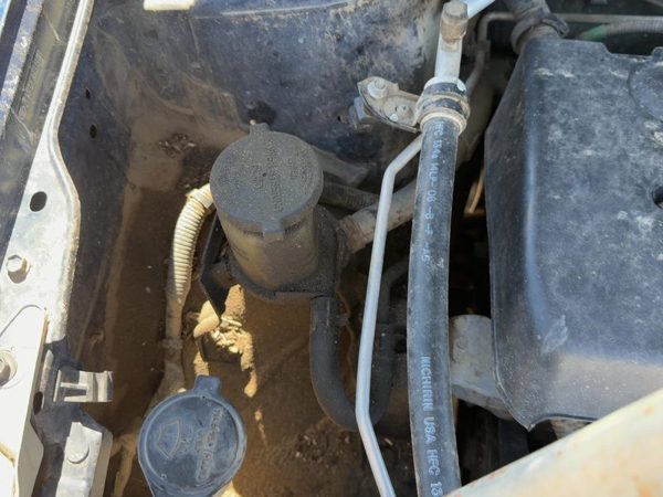 2003-2008 Toyota Matrix Xr Power Steering Fluid Remote Reservoir Tank Oem 1.8L — photo 3