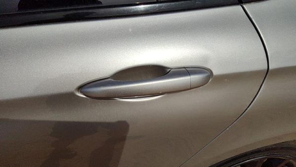 2015-17 Chrysler 200 Driver Left Rear Outside Door Handle Back Billet Silver Psc — photo 3