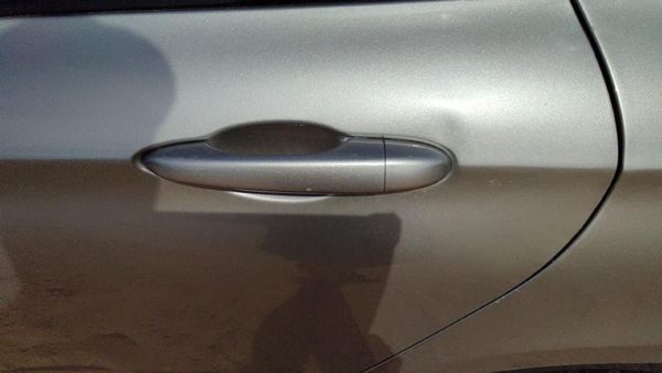 2015-17 Chrysler 200 Driver Left Rear Outside Door Handle Back Billet Silver Psc — photo 6