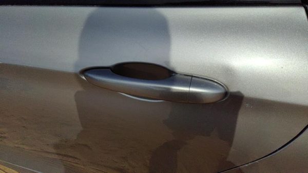 2015-17 Chrysler 200 Driver Left Rear Outside Door Handle Back Billet Silver Psc — photo 7