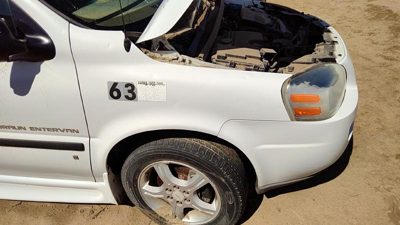 2005-2009 Chevy Uplander Passenger Right Front Fender Oem White 50U 88948582