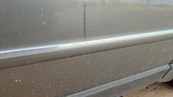 2001-2005 Vw Passat Passenger Right Front Moulding From Door Trim Strip Silver — photo 4