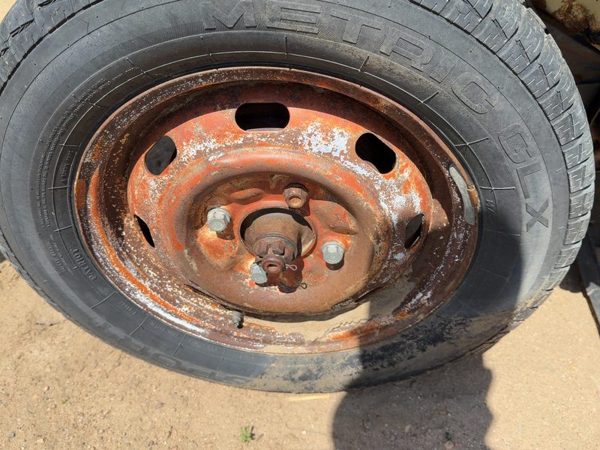 1968-1979 Vw Super Beetle 15" Steel Wheel Oem Factory 8 Slot Rim — photo 1