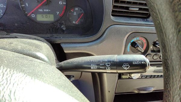 2000-2004 Subaru Legacy Windshield Wiper Control Switch Column Lever Assembly — photo 3