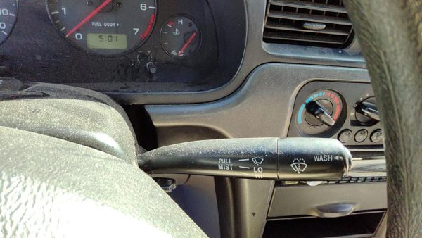 2000-2004 Subaru Legacy Windshield Wiper Control Switch Column Lever Assembly — photo 2