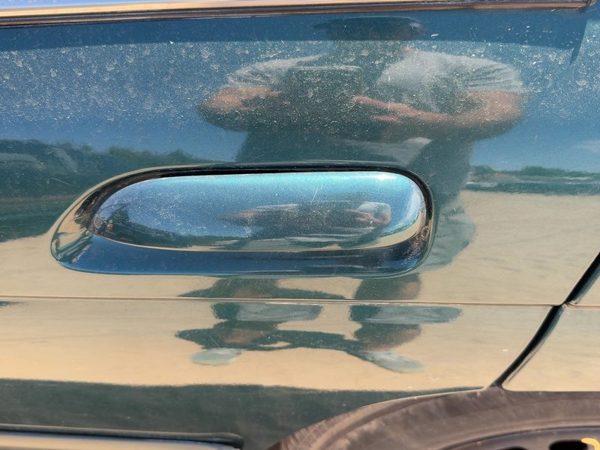 1999 Chevy Lumina Driver Left Rear Outside Door Handle Oem Back Jasper Green 56U — photo 2