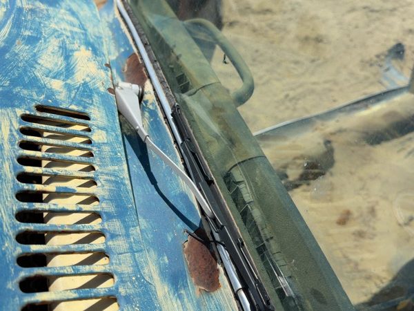 1970-1972 Vw Super Beetle Passenger Right Windshield Wiper Arm Oem Blade Lever — photo 2