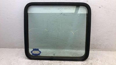 75-91 E150 Van Econoline Driver Left Back Window On Barn Door Stationary Rear