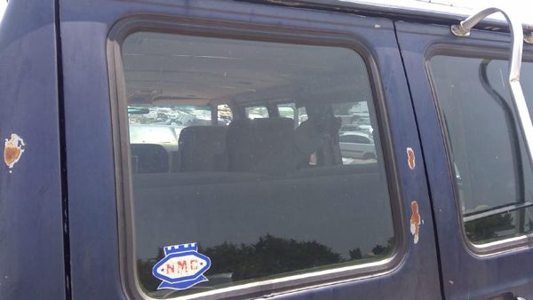 75-91 E150 Van Econoline Driver Left Back Window On Barn Door Stationary Rear — photo 7