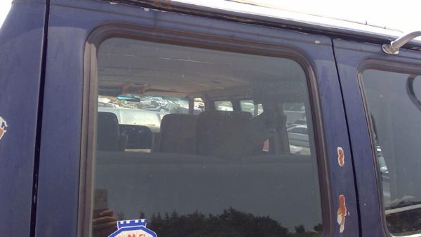 75-91 E150 Van Econoline Driver Left Back Window On Barn Door Stationary Rear — photo 6