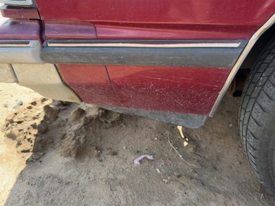 1986-1988 Olds 88 Driver Left Moulding From Fender Oem Trim Strip