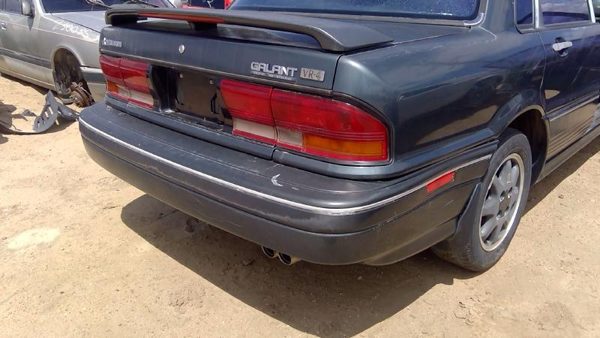 90-92 Galant Vr-4 Rear Bumper Cover Assembly Back With Reinforcement Green — photo 7